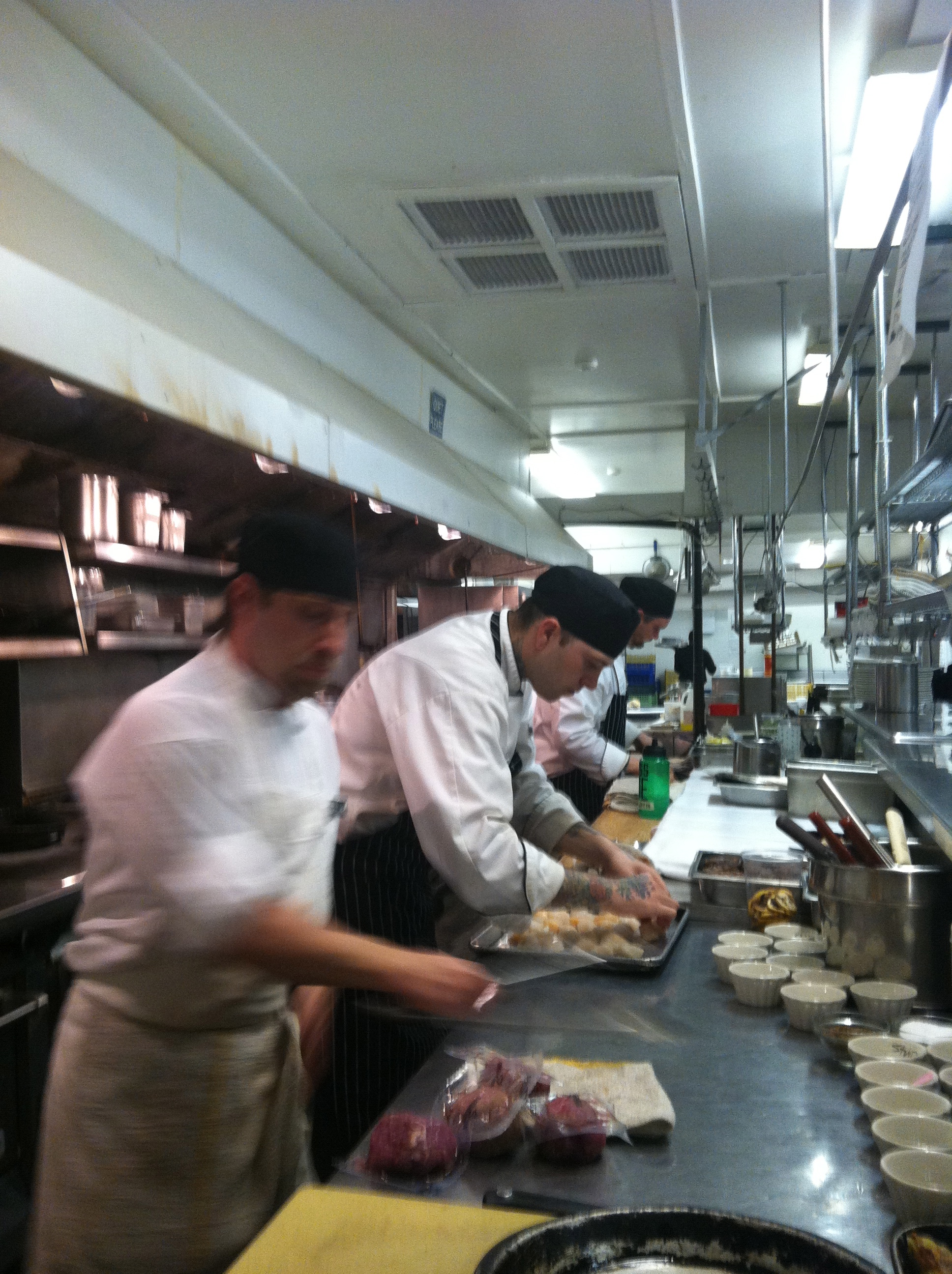 DIGGING DEEP: THE PRESSURE IS ON THE LINE COOK