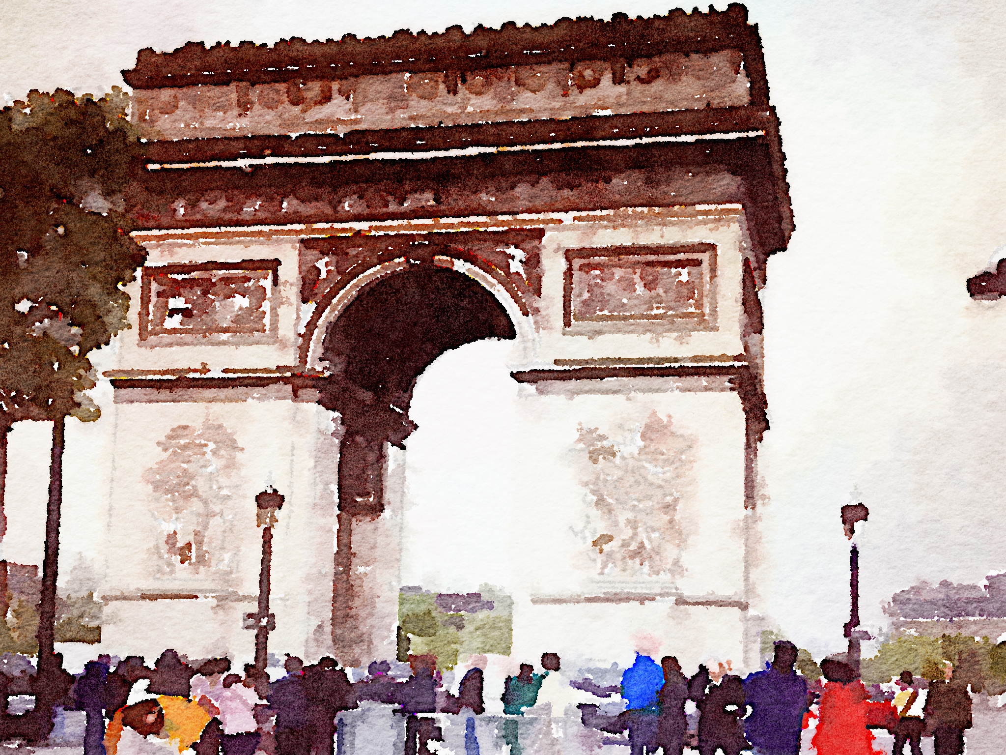 Painted in Waterlogue